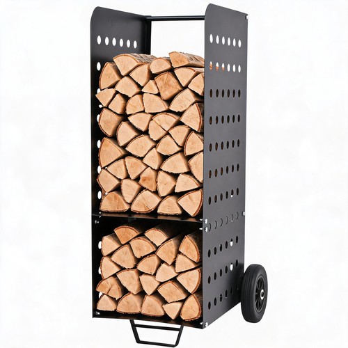 500 rolling firewood cart - 500, lb